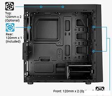 Корпус AeroCool Bolt Mini Tempered Glass