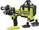 Ударная дрель-шуруповерт Ryobi RPD18X-242S 5133005283 (с 2-мя АКБ 2 Ач+4 Ач, сумка)