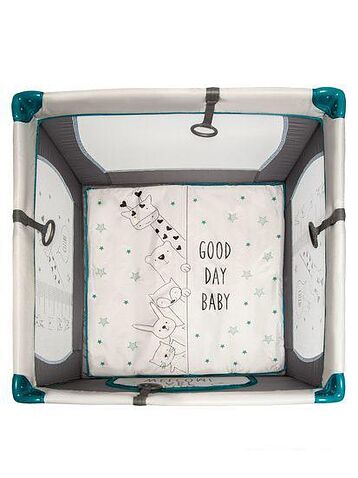 Игровой манеж Amarobaby Walky Good Day Giraffe (серый)