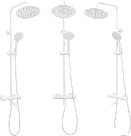 Душевая система  Rea Lungo white REA-P6608