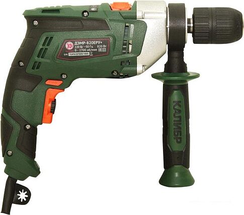 Ударная дрель Калибр ДЭМР-820ЕРУ+
