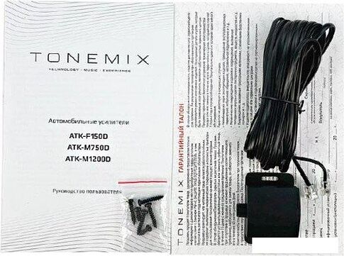 Автомобильный усилитель Tonemix ATK-M1200D