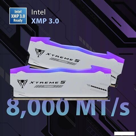 Оперативная память Patriot Viper Xtreme 5 2x16ГБ DDR5 6400 МГц PVXR532G64C32KM