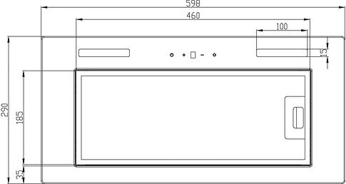 Кухонная вытяжка Schtoff Liberty 60 Black (черный)
