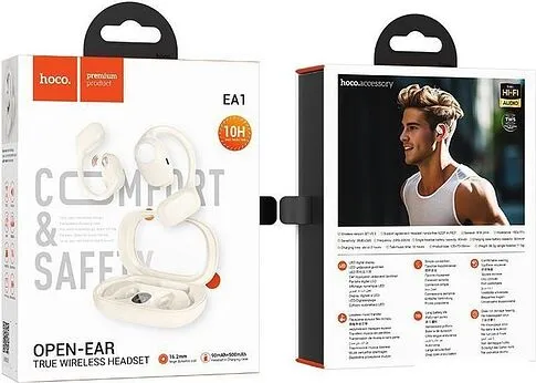 Наушники Hoco EA1 (молочный)