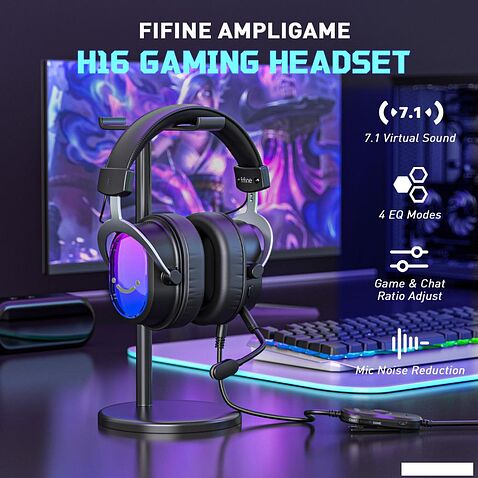 Наушники FIFINE H16 (черный)