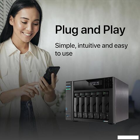 Сетевой накопитель ASUSTOR Lockerstor 6 Gen2 AS6706T