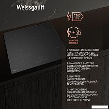 Варочная панель Weissgauff HI 632 BA