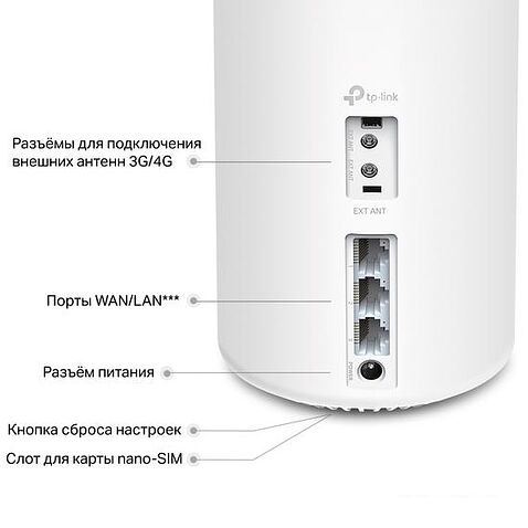 4G Wi-Fi роутер TP-Link Deco X20-4G (1 шт)