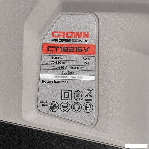 Перфоратор Crown CT18216V BMC