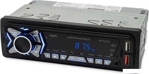USB-магнитола Digma MCP-227B