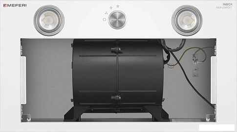 Кухонная вытяжка Meferi INBOX52WH Push Comfort
