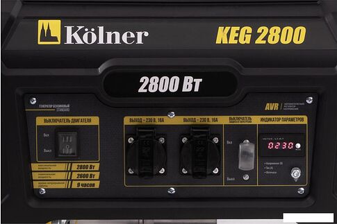 Бензиновый генератор Kolner KEG 2800