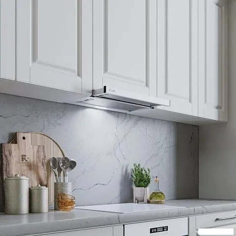 Кухонная вытяжка LEX Hide G 600 (белый)