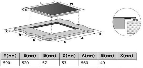 Варочная панель Haier HHY-C64NVB