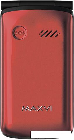 Кнопочный телефон Maxvi E7 (красный)