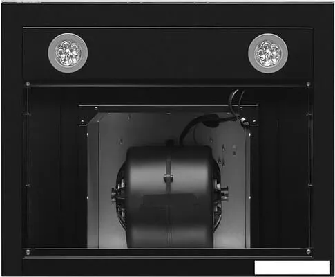 Кухонная вытяжка GrandGermes Parma GC 60 (черный/нержавеющая сталь)