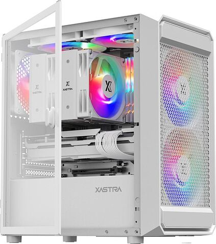 Корпус XASTRA A303M 3FRGB (белый)