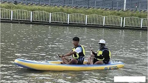 Байдарка GUETIO GT380KAY Inflatable Double Seat Adventuring Kayak