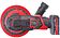 Эксцентриковая шлифмашина Milwaukee M12FROS5-502X 4933493651 (с 2-мя АКБ, кейс)