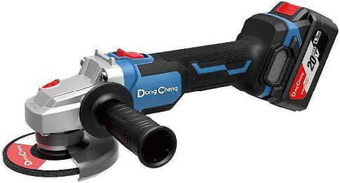 Угловая шлифмашина DongCheng DCSM03-125 Type FK (с 2-мя АКБ, кейс)