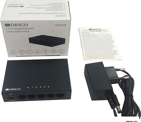 Неуправляемый коммутатор Origo OS2205/A2A