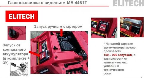 Райдер ELITECH МБ 4461Т E1610.001.00