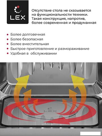 Микроволновая печь LEX BIMO 20.07