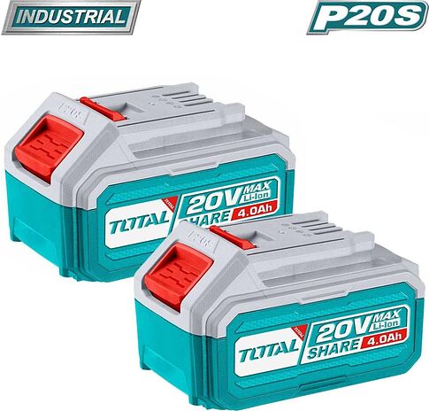 Total TCKLI2058 (шуруповерт, гайковерт, перформатор, болгарка, фонарь, 2 АКБ, сумка)