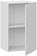 Шкаф навесной Трия Кимберли 1В45 (белый/сноу)