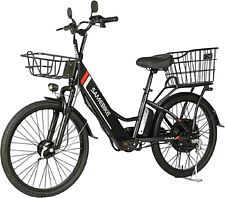 Электровелосипед SameBike Е-Alfa New SB-E-ALFA350-36/10 (черный) Электровелосипед SameBike Е-Alfa New SB-E-ALFA350-36/10 (черный)