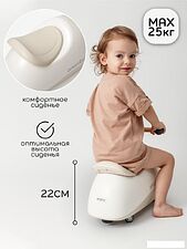 Каталка Amarobaby Enjoy AB24-7NJ/0012 (белый/коричневый) Каталка Amarobaby Enjoy AB24-7NJ/0012 (белый/коричневый)