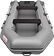 Моторная лодка Roger Boat Standart 2800 (с привалом, серый)