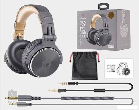 Наушники OneOdio Studio Pro 10 (серый)