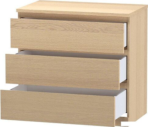 Комод Mio Tesoro Varma Prime 3 (дуб беленый)