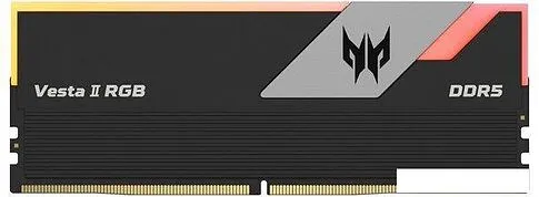 Оперативная память Acer Predator Vesta II RGB 2x32ГБ DDR5 6400 МГц BL.9BWWR.373