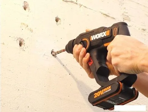 Перфоратор Worx WX390.1 (с 2-мя АКБ и ЗУ)