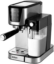 Рожковая кофеварка Kitfort KT-7552 Рожковая кофеварка Kitfort KT-7552