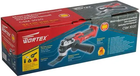 Реноватор Wortex СSM 3020 0325246 (с 1-м АКБ, оснастка)
