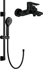 Душевой гарнитур  Cersanit Brasko 63108 с душевым гарнитуром Neno 63696