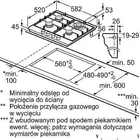 Варочная панель Bosch Serie 6 PCH6A5I90