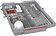 Встраиваемая посудомоечная машина Bosch Serie 4 SPV4EMX25E