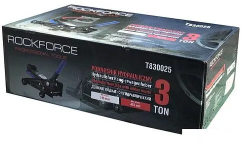 Подкатной домкрат RockForce RF-T830025 NEW 3т