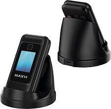 Кнопочный телефон Maxvi E8 (черный)