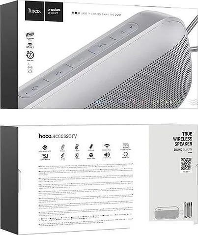Беспроводная колонка Hoco HC21 (серый)