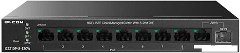 Настраиваемый коммутатор IP-COM G2210P-8-120W