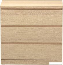 Комод Mio Tesoro Varma Prime 3 (дуб беленый)