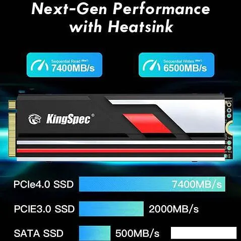 SSD KingSpec XG7000 Pro 512GB