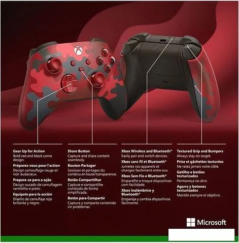 Геймпад Microsoft Xbox Daystrike Camo Special Edition