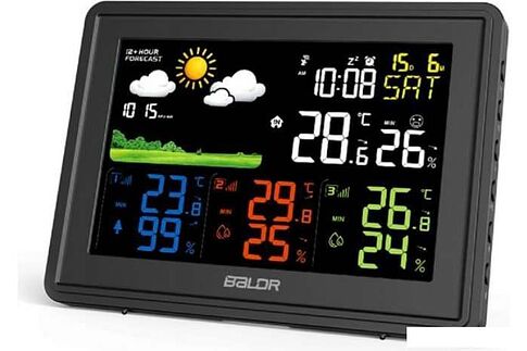 Метеостанция Baldr B0359WST4H4PR-black